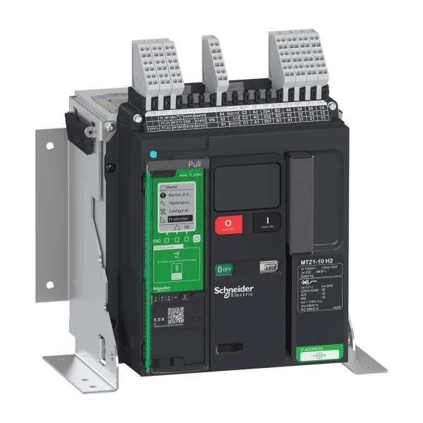 Disjoncteur MasterPacT MTZ1 800A 08H3 3P 66KA MicroLogic 7.0X MANU RAC AV/AV