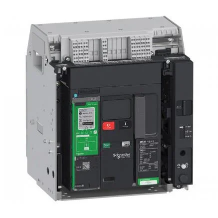 Disjoncteur MasterPacT MTZ1 800A 08H3 3P 66KA MicroLogic 2.0X Débrochable avec châssis verrou MAN RAC AR V/V