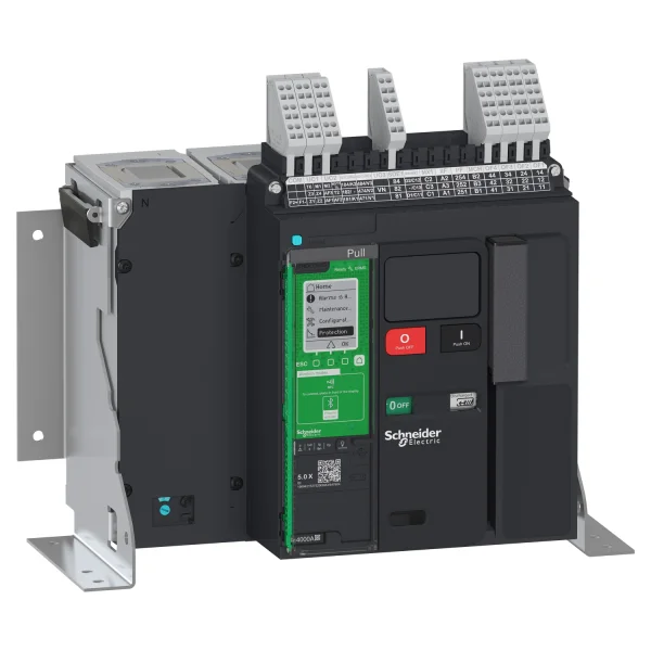 Disjoncteur MasterPacT MTZ1 1000A 10H3 4P 66KA MicroLogic 5.0X MANU RAC AR V/V