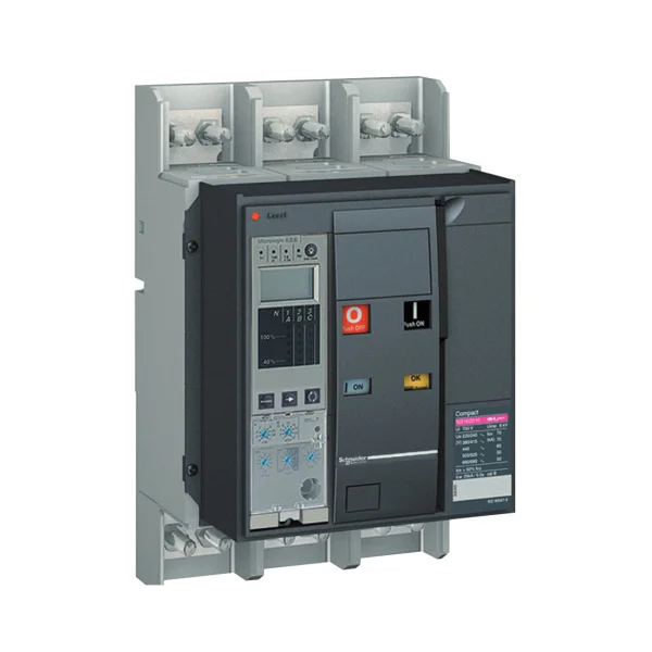 Disjoncteur ComPacT NS630N 3P 50KA 630A MicroLogic 2.0E MOT 230CA RAC AV/AV